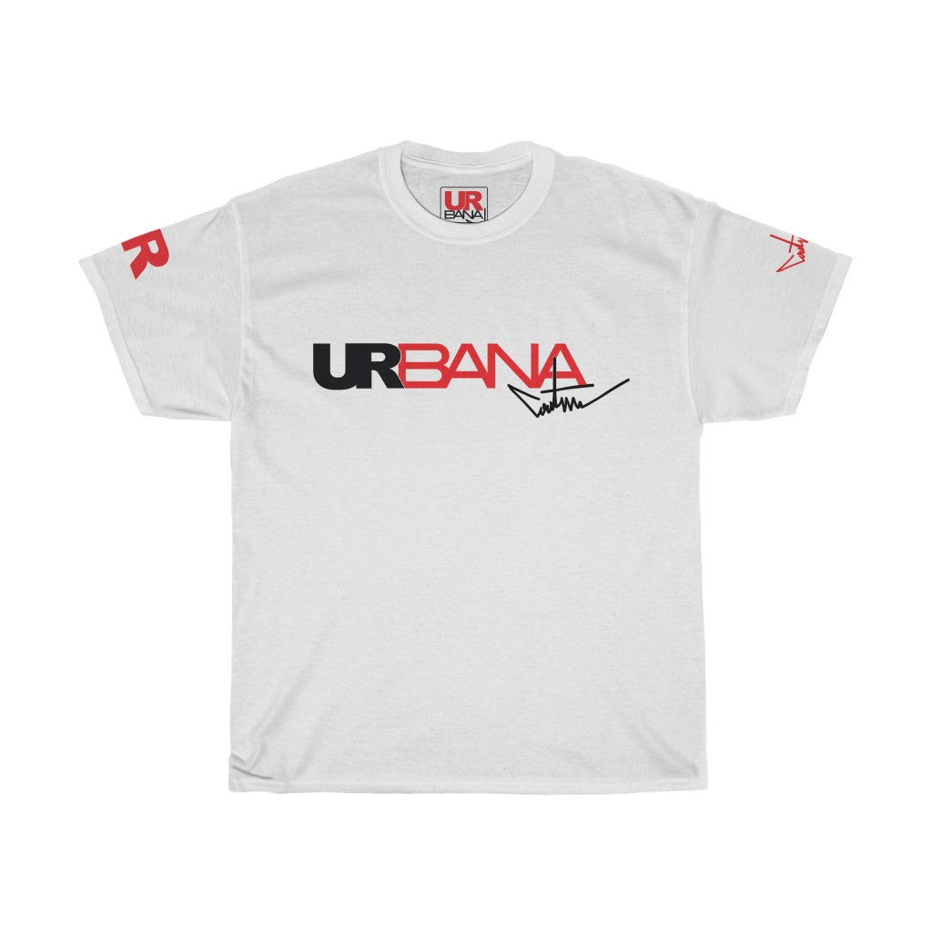Urbana Couture Classic Men's Crew Neck Tee BLK/RED