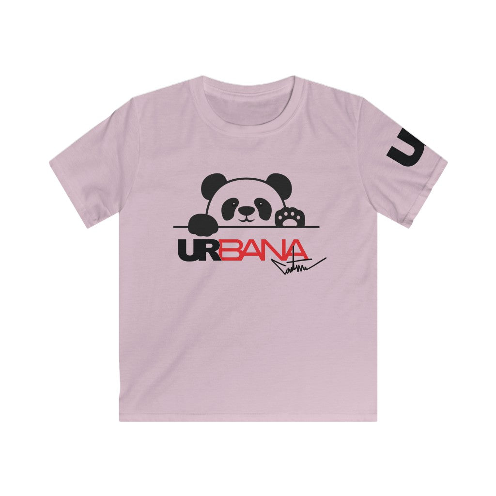 Urbana Couture Kid Panda Collection Tee BLK/ORG