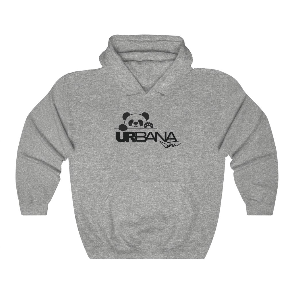 Urbana Couture Unisex Panda  Hooded Sweatshirt