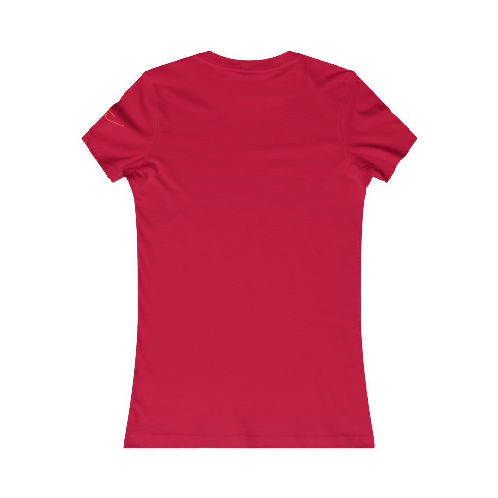 Urbana Couture Women's Crew Tee BLK/ORG