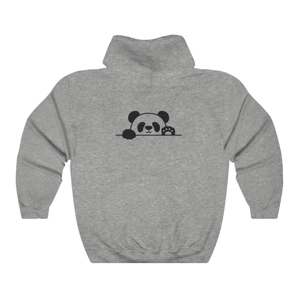 Urbana Couture Unisex Panda  Hooded Sweatshirt
