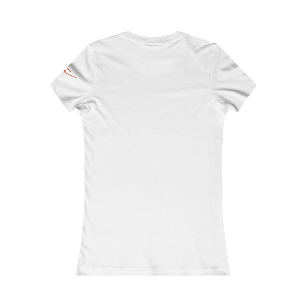 Urbana Couture Women's Crew Tee BLK/ORG
