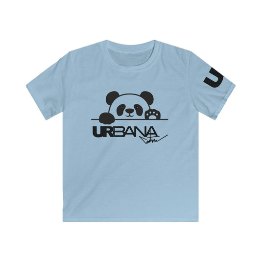 Urbana Couture Kid Panda Collection Tee BLK/BLK