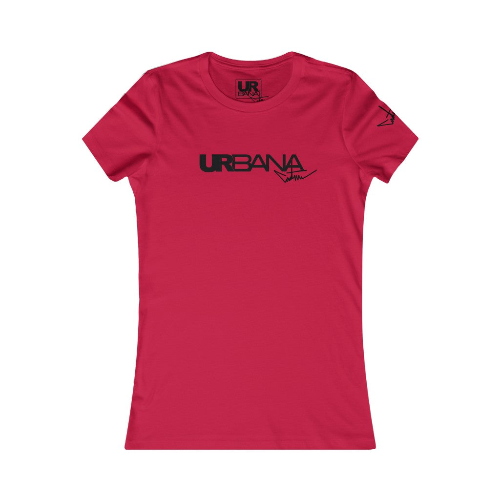 Urbana Couture Women's Crew Tee BLK/BLK
