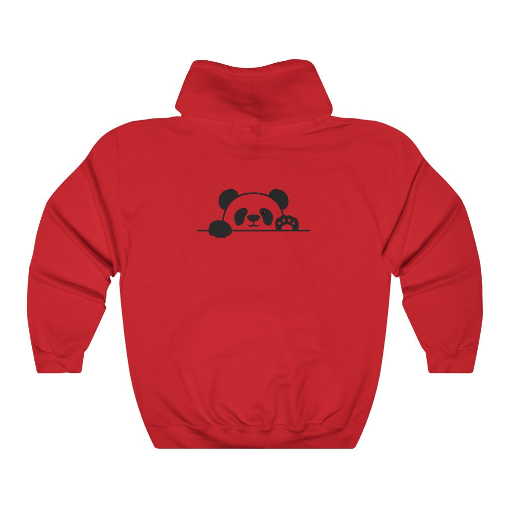 Urbana Couture Unisex Panda  Hooded Sweatshirt