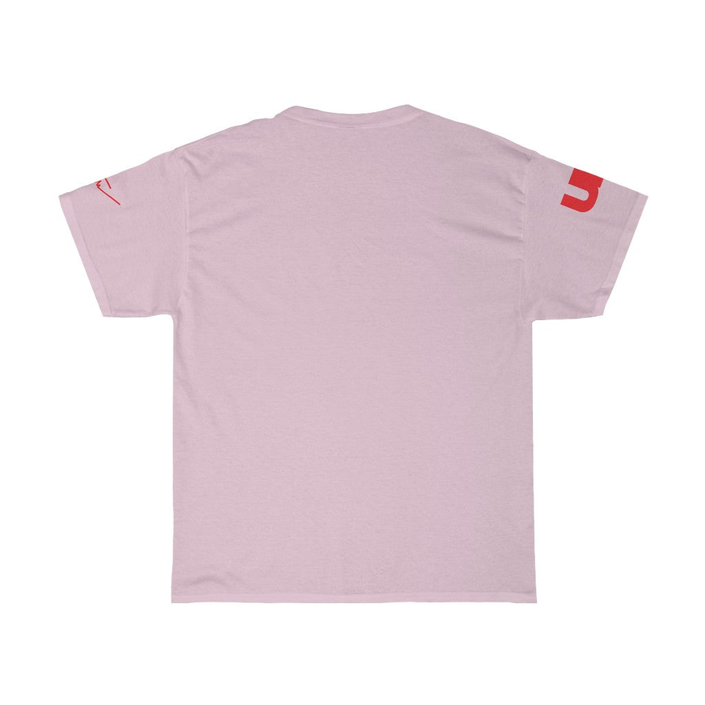 Urbana Couture Classic Men's Crew Neck Tee BLK/RED